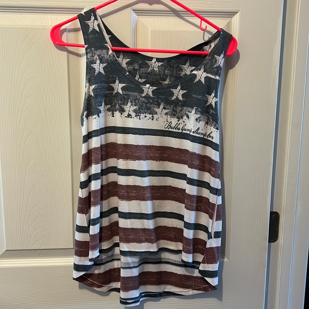 Bubba Gump Shrimp Stars and Stripes Tank Top